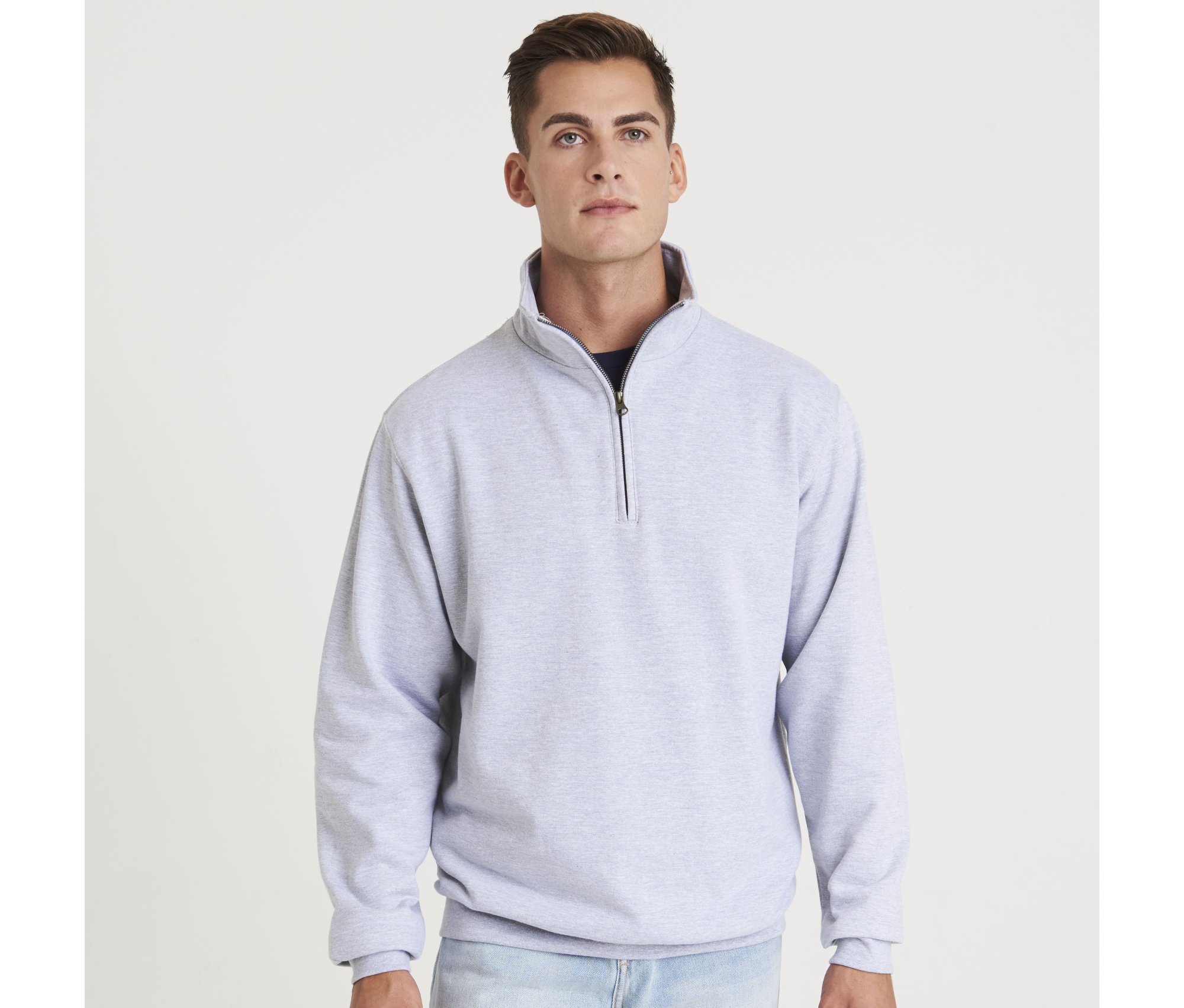 Sweat col zippé Just Hoods Sophomore 1/4 Zip Sweat col zippé Just Hoods Sophomore 1/4 Zip