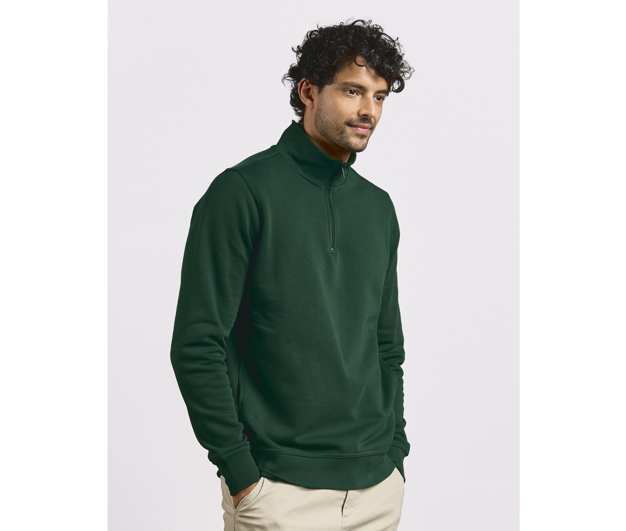 Sweat col zippé Promodoro Unisex Troyer Side Pocket Sweat col zippé Promodoro Unisex Troyer Side Pocket