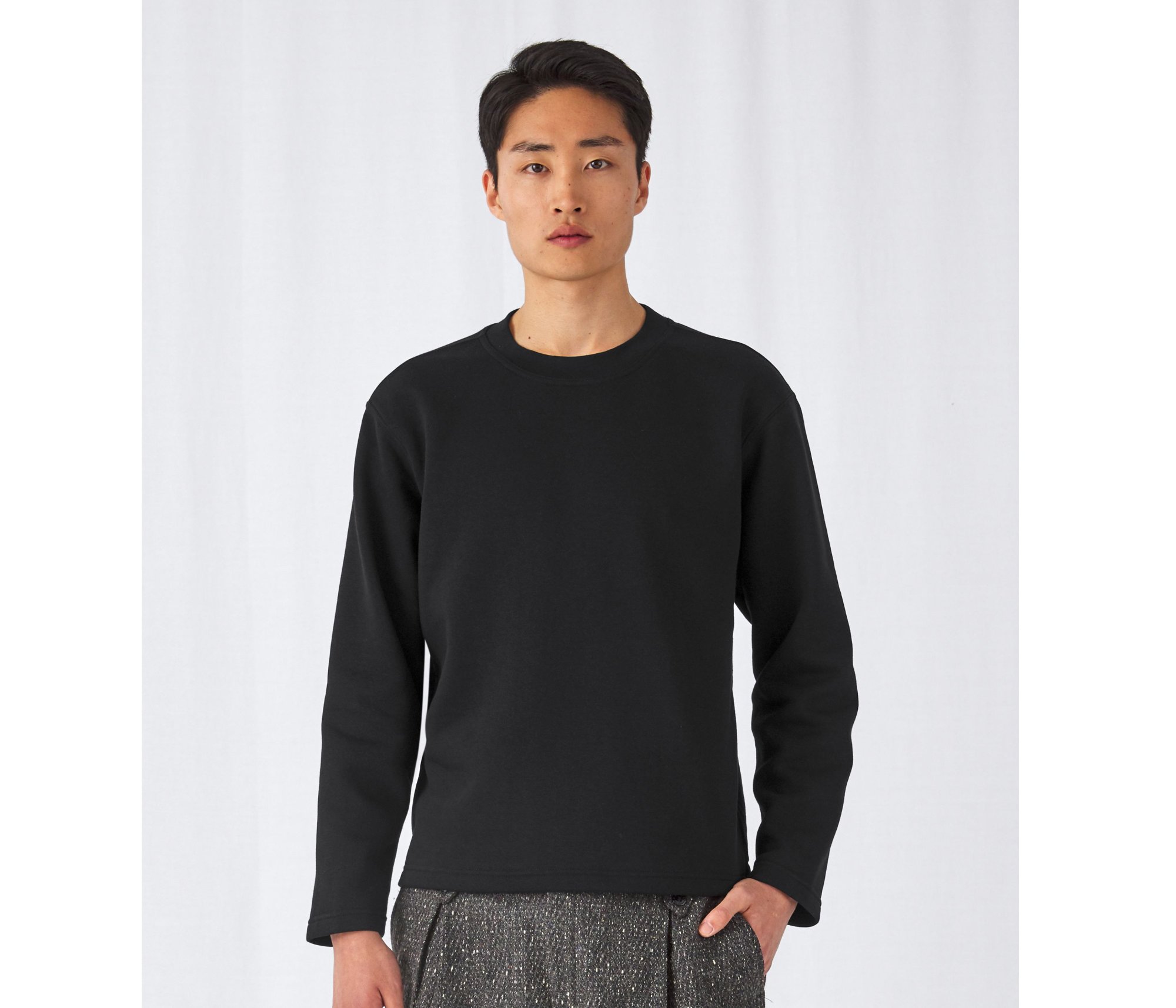 Sweat coupe droite B&c Open Hem Sweat coupe droite B&c Open Hem