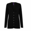 Sweat Gilet femme Henbury Ladies V Button Cardigan