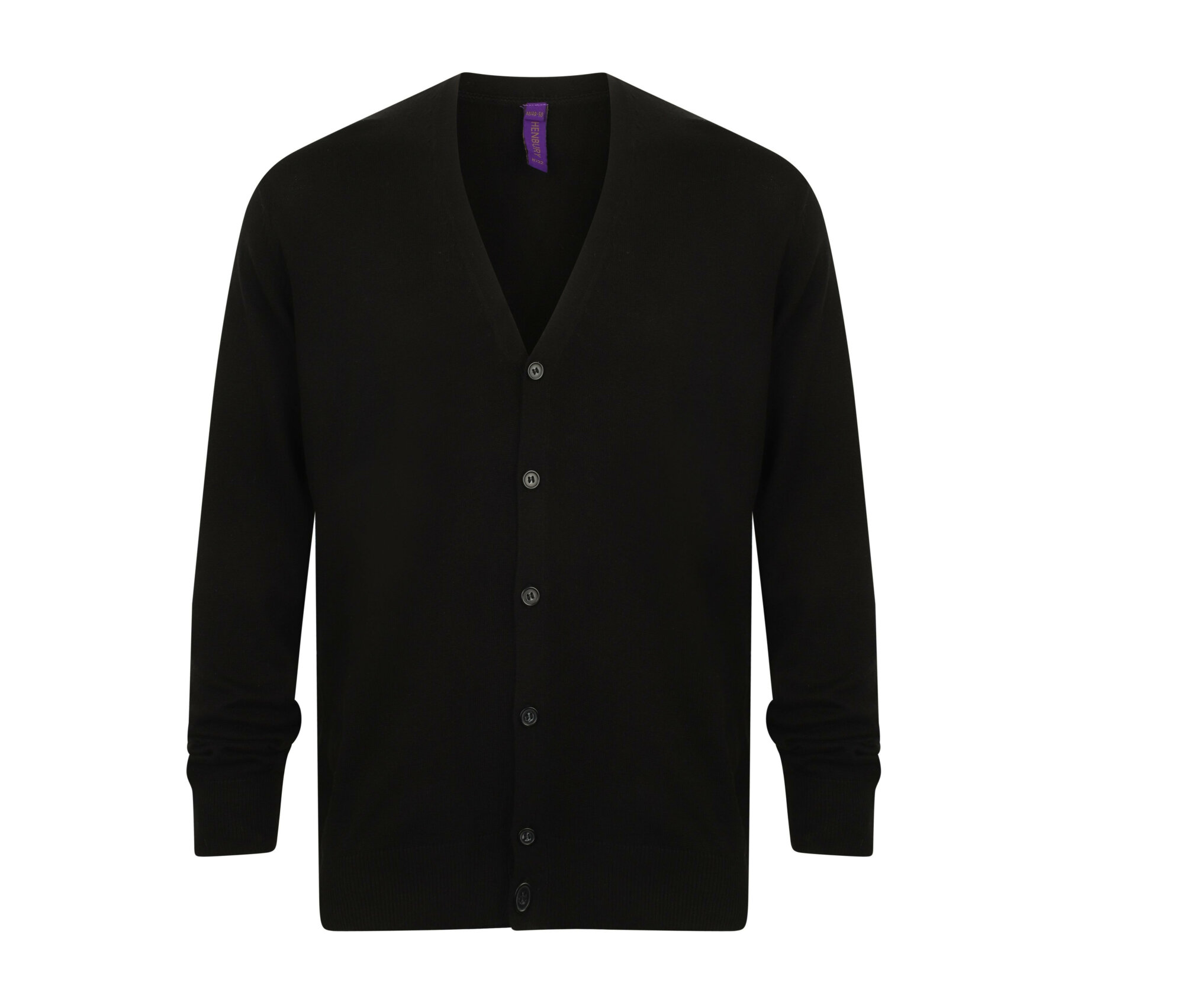 Sweat Gilet homme Henbury Men's V Button Cardigan Sweat Gilet homme Henbury Men's V Button Cardigan