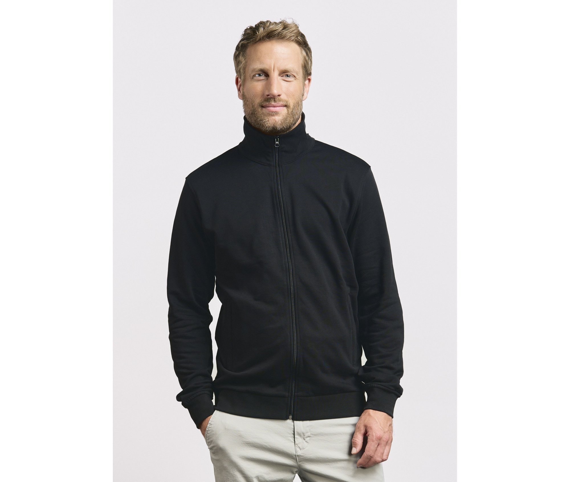 Sweat homme grand zip Promodoro Men’s Jacket Stand-Up Collar Sweat homme grand zip Promodoro Men’s Jacket Stand-Up Collar