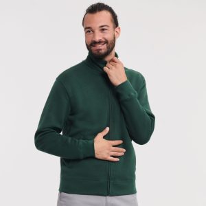 Sweat homme grand zip Russell Men´s Authentic Jacket