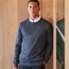 Sweat Pull col rond hommes Henbury Men's Crew Neck Jumper