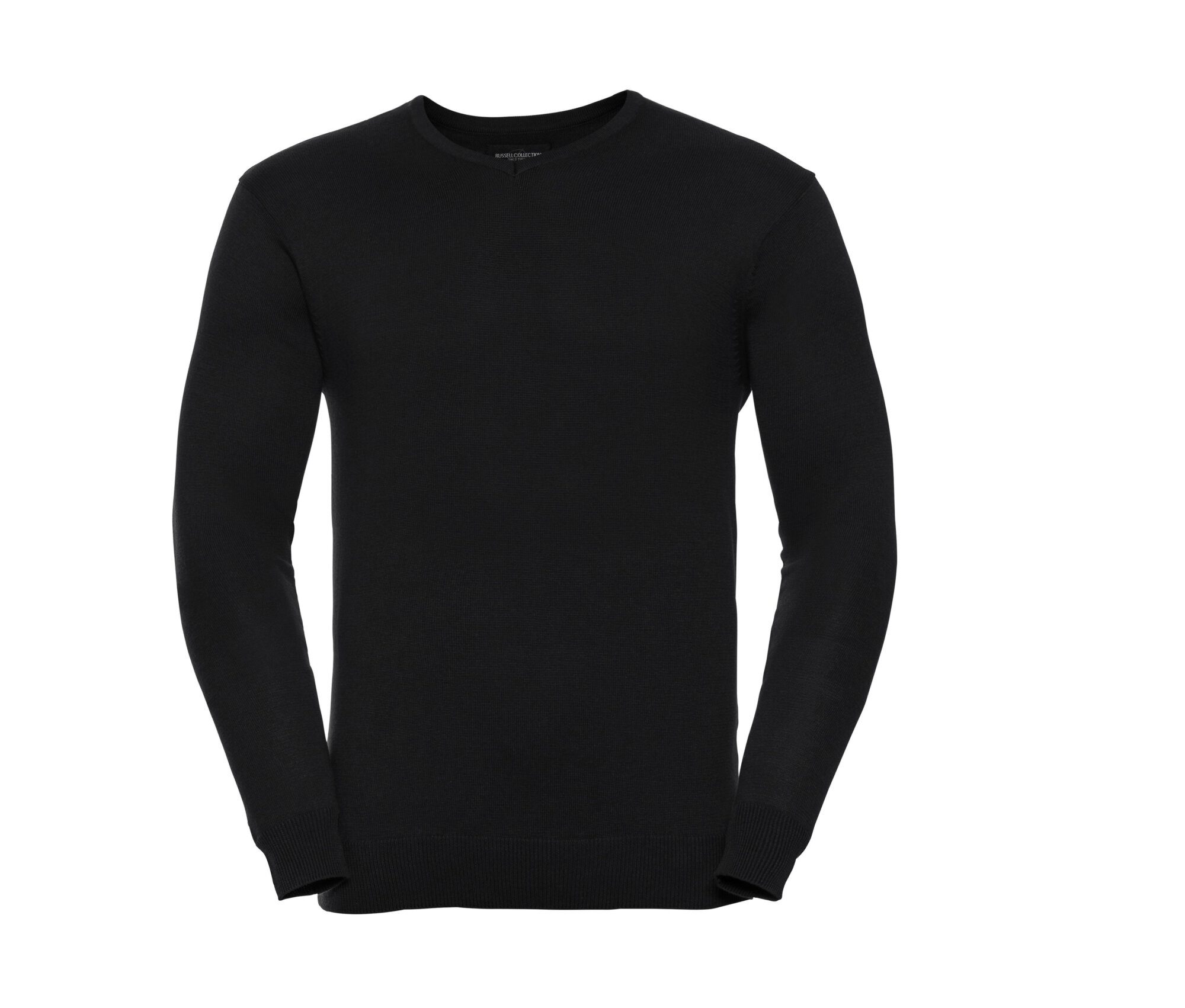 Sweat Pull col V Russell Men's V-Neck Knitted Pullover Sweat Pull col V Russell Men's V-Neck Knitted Pullover