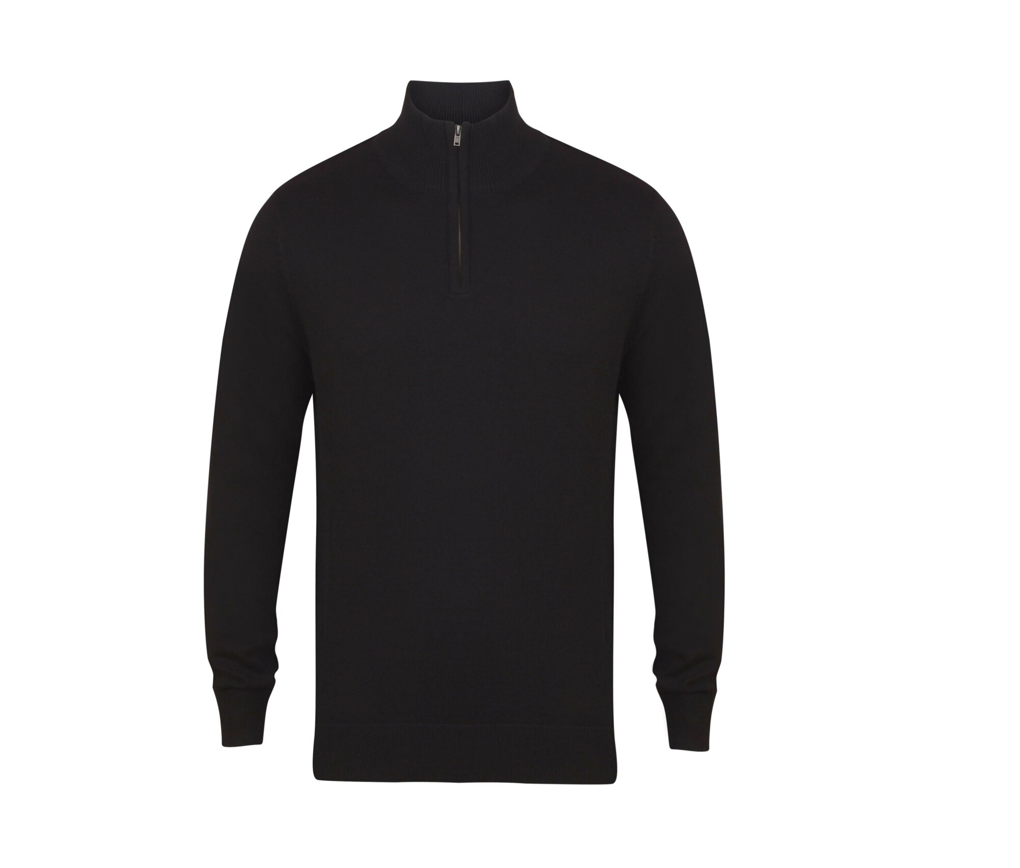 Sweat Pull col zippé Henbury Men's Knitted Quarter Zip Jumper Sweat Pull col zippé Henbury Men's Knitted Quarter Zip Jumper