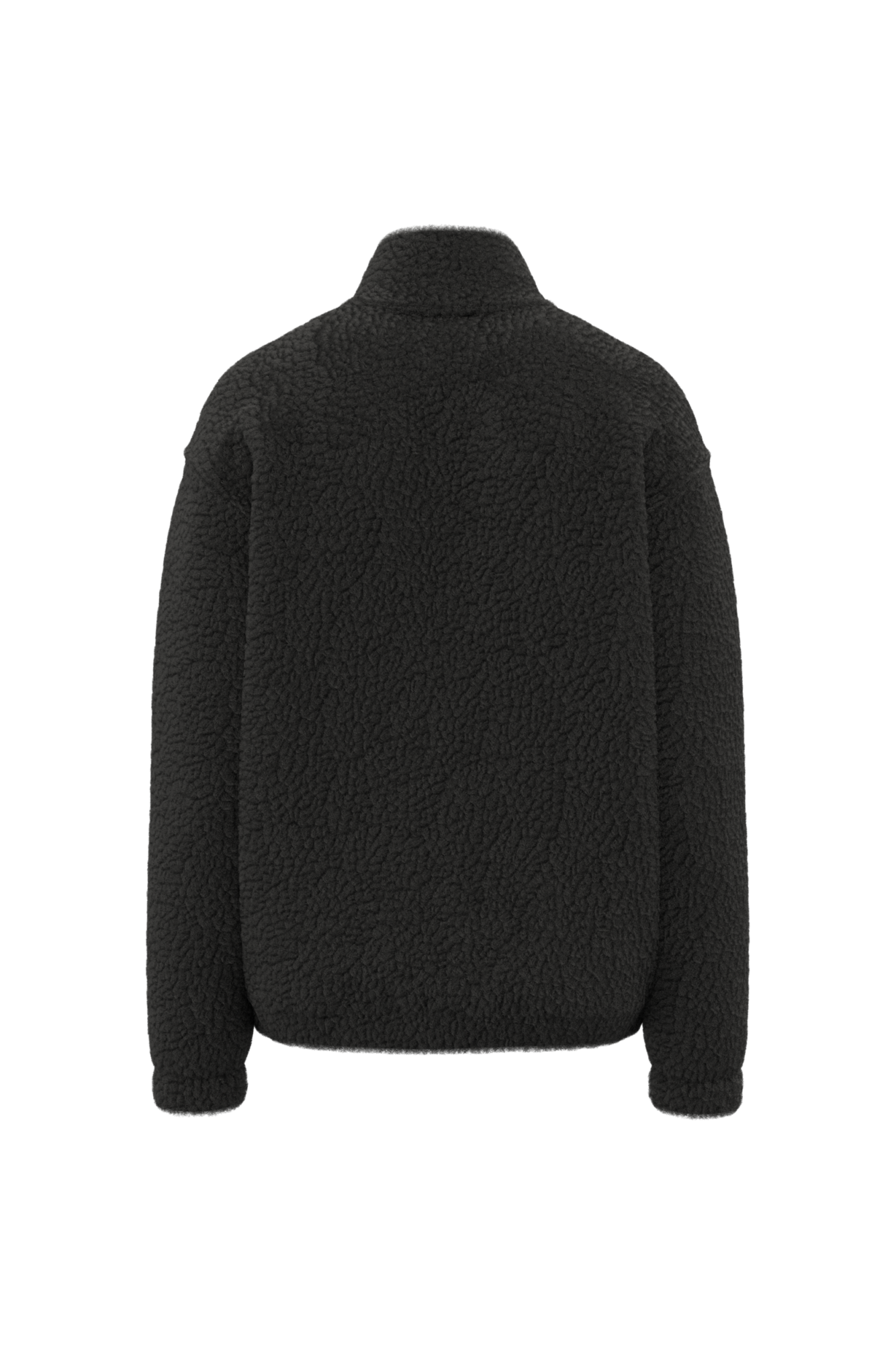 Sweat-shirt 1/4 zip à épaules tombantes en sherpa unisexe Spasso SP403 Sweat-shirt 1/4 zip à épaules tombantes en sherpa unisexe Spasso SP403