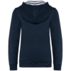 Sweat-shirt à capuche contrastée à motifs enfant unisexe Kariban K4014