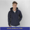 Sweat-shirt à capuche + crémaillère adulte "keya" Swz280