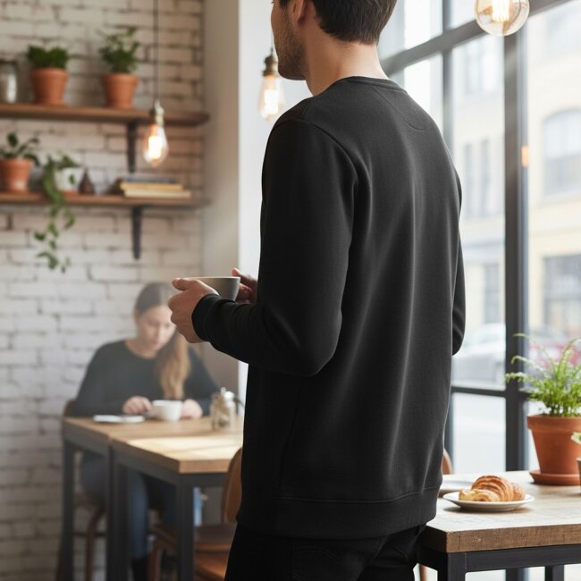 Sweat-shirt coton bio 310g THEO Sweat-shirt coton bio 310g THEO