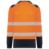 Sweat-shirt de sécurité recyclé col rond unisexe WK. Designed To Work WK420