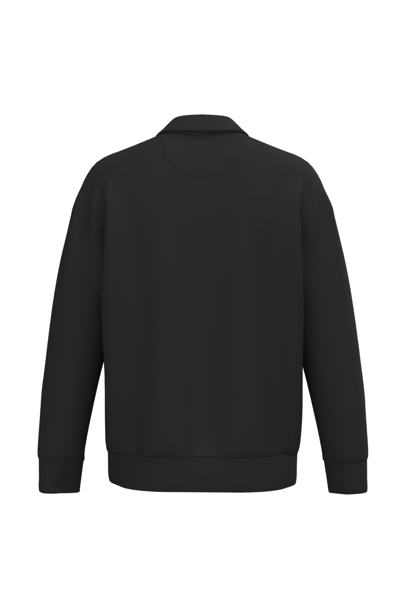 Sweat-shirt écoresponsable quart zip col polo à épaules tombantes unisexe Native Spirit NS432 Sweat-shirt écoresponsable quart zip col polo à épaules tombantes unisexe Native Spirit NS432