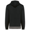 Sweat-shirt tricolore à capuche unisexe Kariban K4016