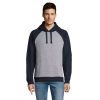 Sweat-shirt unisexe bicolore Sol's Seattle