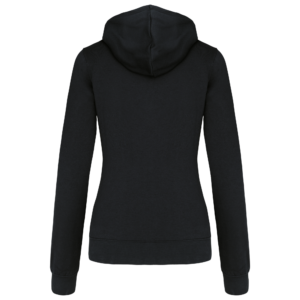 Sweat-shirt zippé capuche contrastée femme Kariban K467