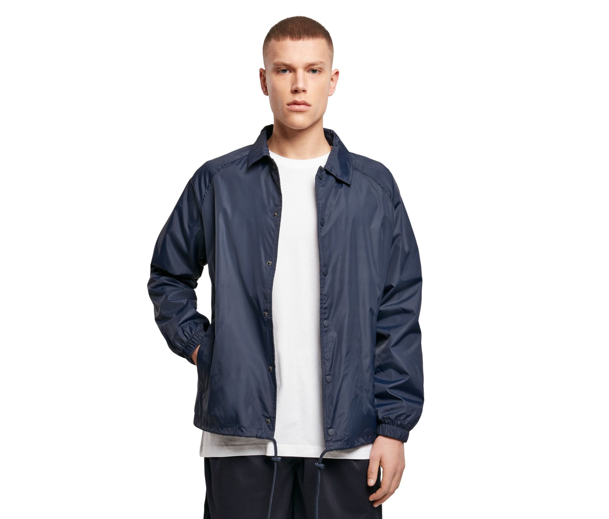 Sweat Veste sportive unisexe Build Your Brand Coach Jacket Sweat Veste sportive unisexe Build Your Brand Coach Jacket