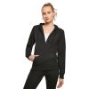 Sweat zippé femme capuche Build Your Brand Ladies Terry Zip Hoody