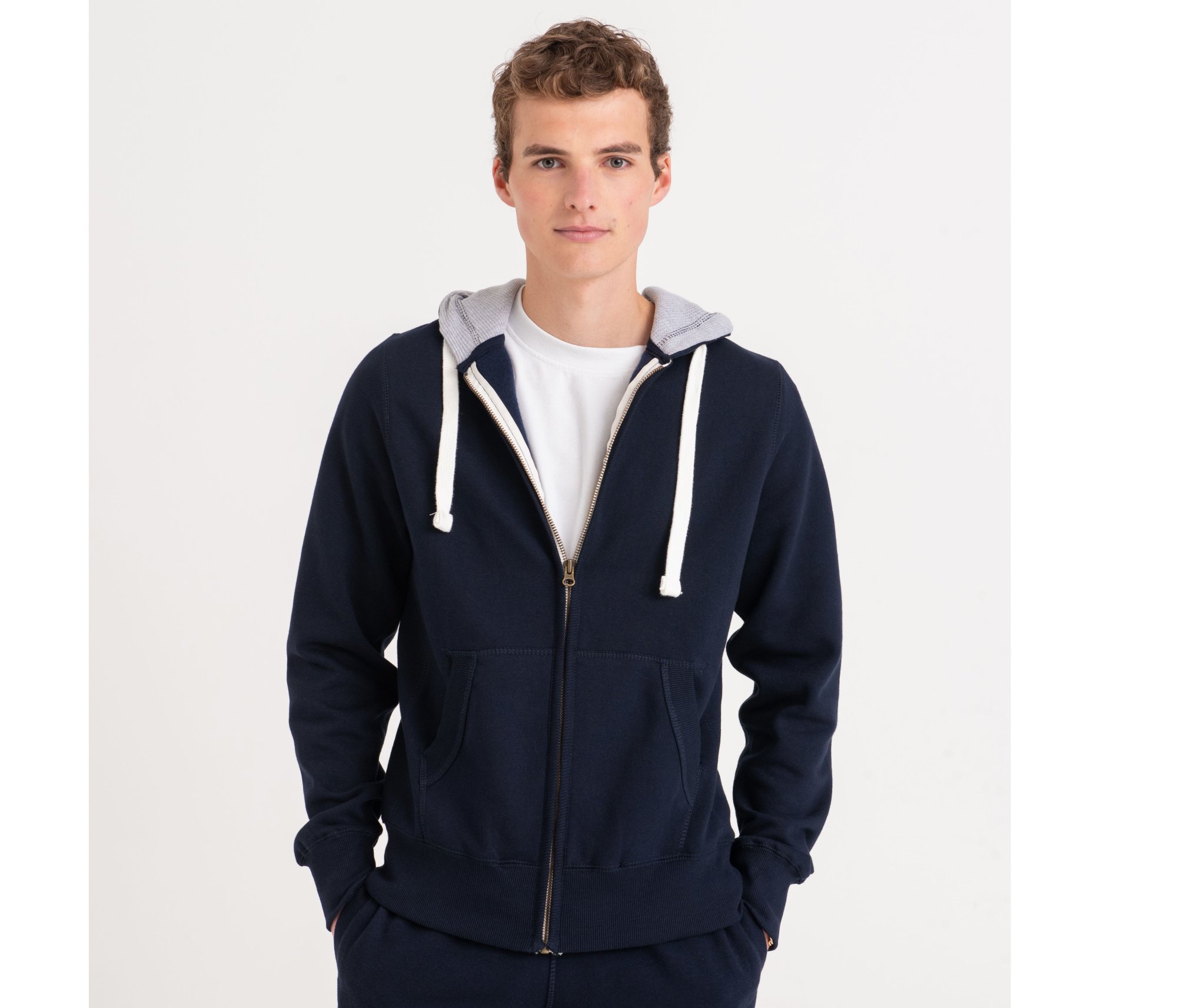 Sweat zippé lourd Just Hoods Chunky Zoodie Sweat zippé lourd Just Hoods Chunky Zoodie