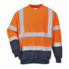 Sweatshirt bicolore HiVis Portwest B306