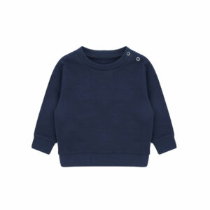 Sweatshirt en coton régénéré et en polyester recyclé Larkwood Kids Sustainable