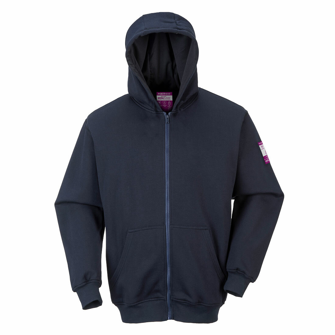 Sweatshirt FR zippe a capuche Portwest FR81 Sweatshirt FR zippe a capuche Portwest FR81