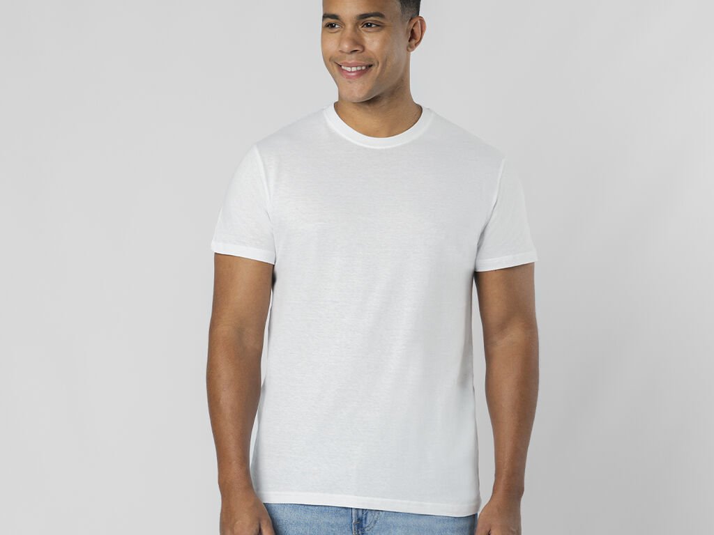 T-shirt adulte blanc Epika T-shirt adulte blanc Epika