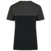 T-shirt bicolore écoresponsable manches courtes unisexe WK. Designed To Work WK304