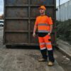 T-shirt bicolore Hi-vis Yoko YHVJ400