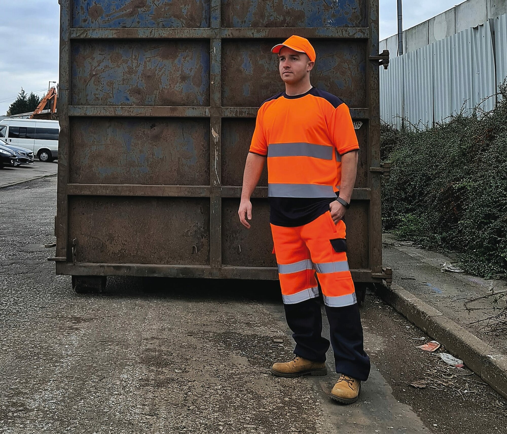 T-shirt bicolore Hi-vis Yoko YHVJ400 T-shirt bicolore Hi-vis Yoko YHVJ400