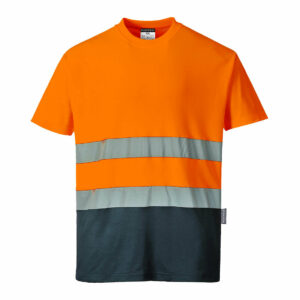 T-shirt coton bicolore Portwest S173