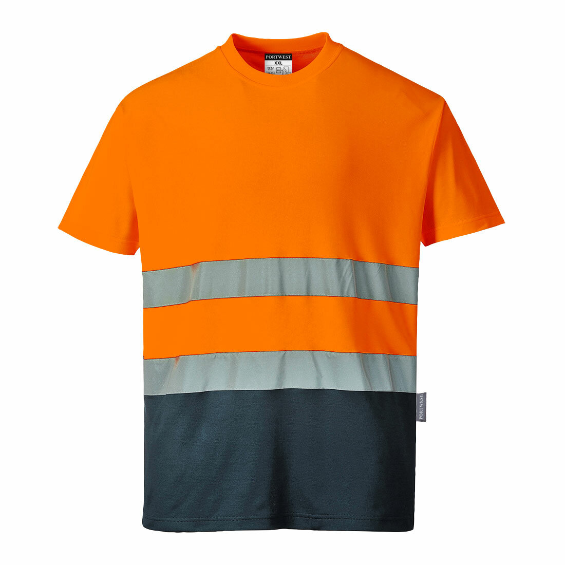 T-shirt coton bicolore Portwest S173 T-shirt coton bicolore Portwest S173