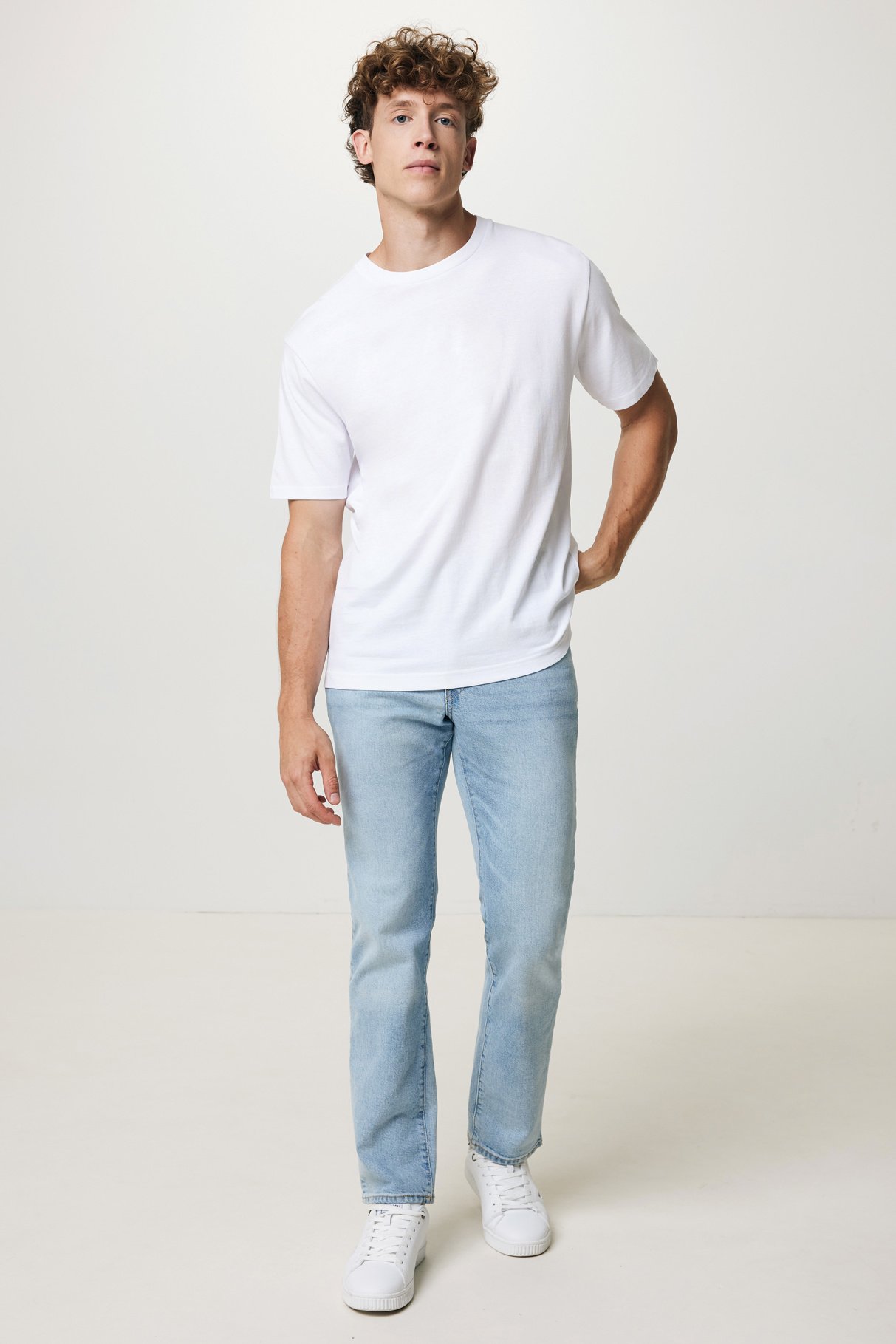 T-shirt coupe boxy en coton recyclé IQONIQ Teide T-shirt coupe boxy en coton recyclé IQONIQ Teide