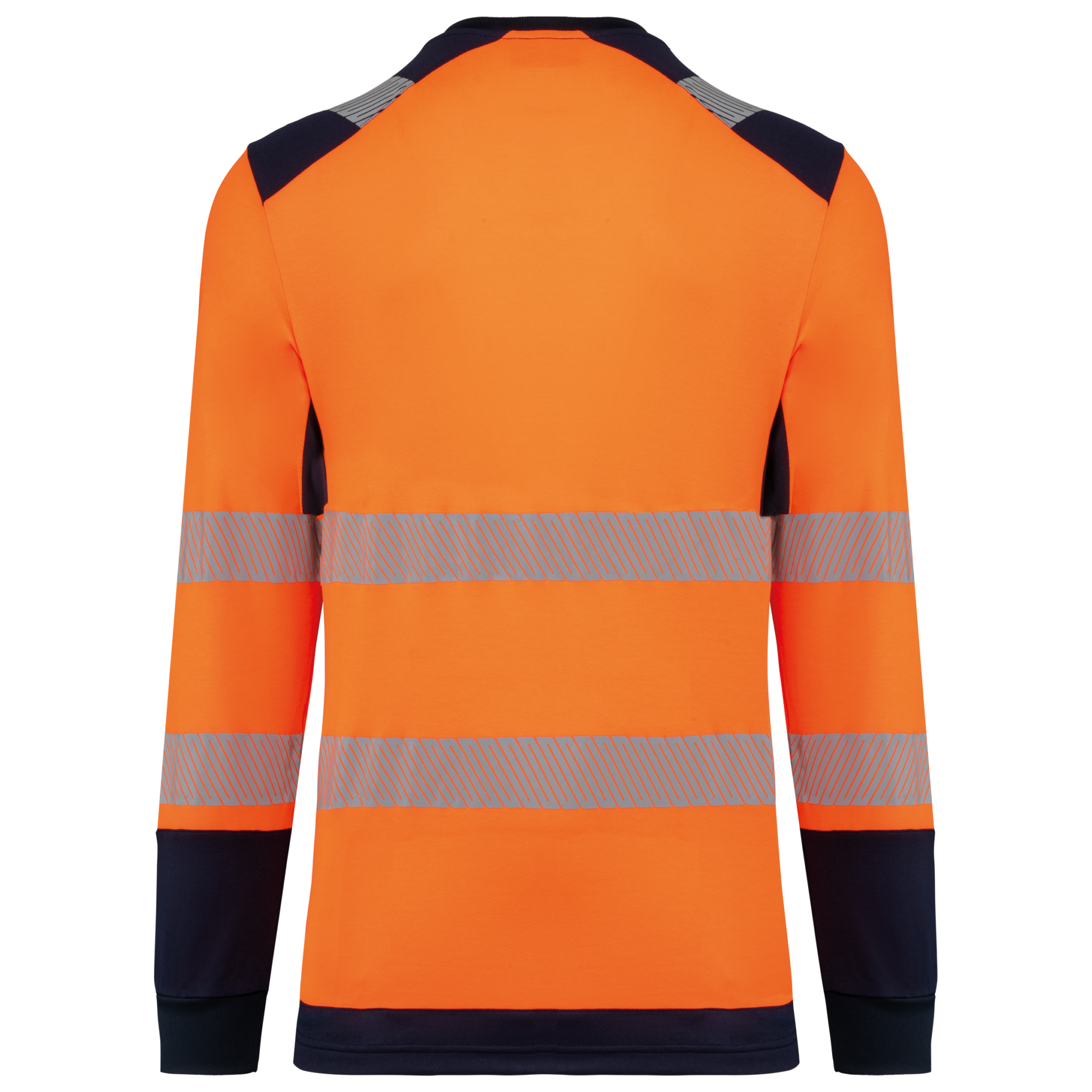 T-shirt de sécurité recyclé col rond manches longues unisexe WK. Designed To Work WK361 T-shirt de sécurité recyclé col rond manches longues unisexe WK. Designed To Work WK361