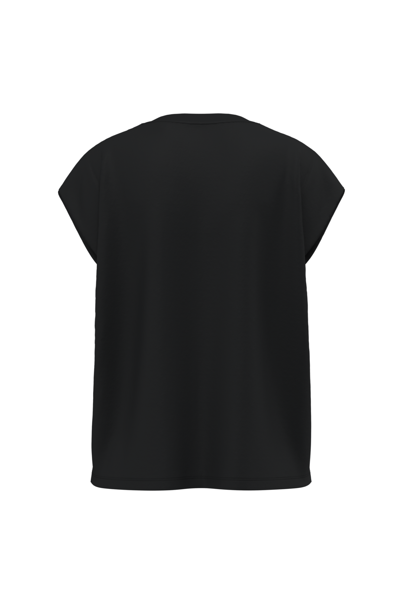 T-shirt écoresponsable sans manches à épaulettes femme Spasso SP306 T-shirt écoresponsable sans manches à épaulettes femme Spasso SP306
