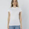 T-shirt femme blanc Seiyo