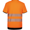 T-shirt Haute Visibilité avec poche poitrine noire Korntex TXEOST