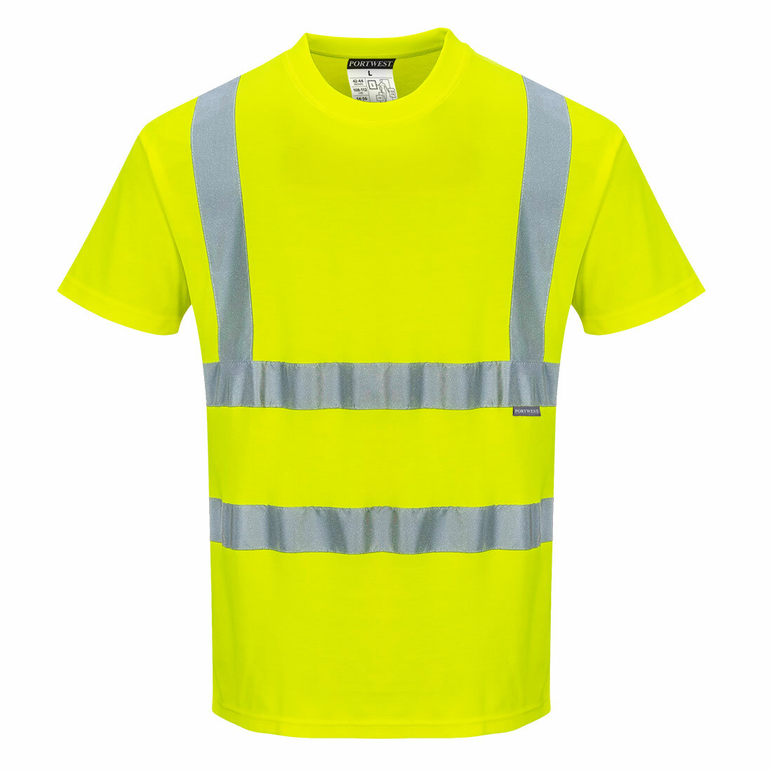 T-shirt Hi-vis MC Portwest S170 T-shirt Hi-vis MC Portwest S170