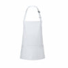 Tablier à bavette court Basic avec boucle et poche Karlowsky Short Bib Apron With Buckle And Pocket