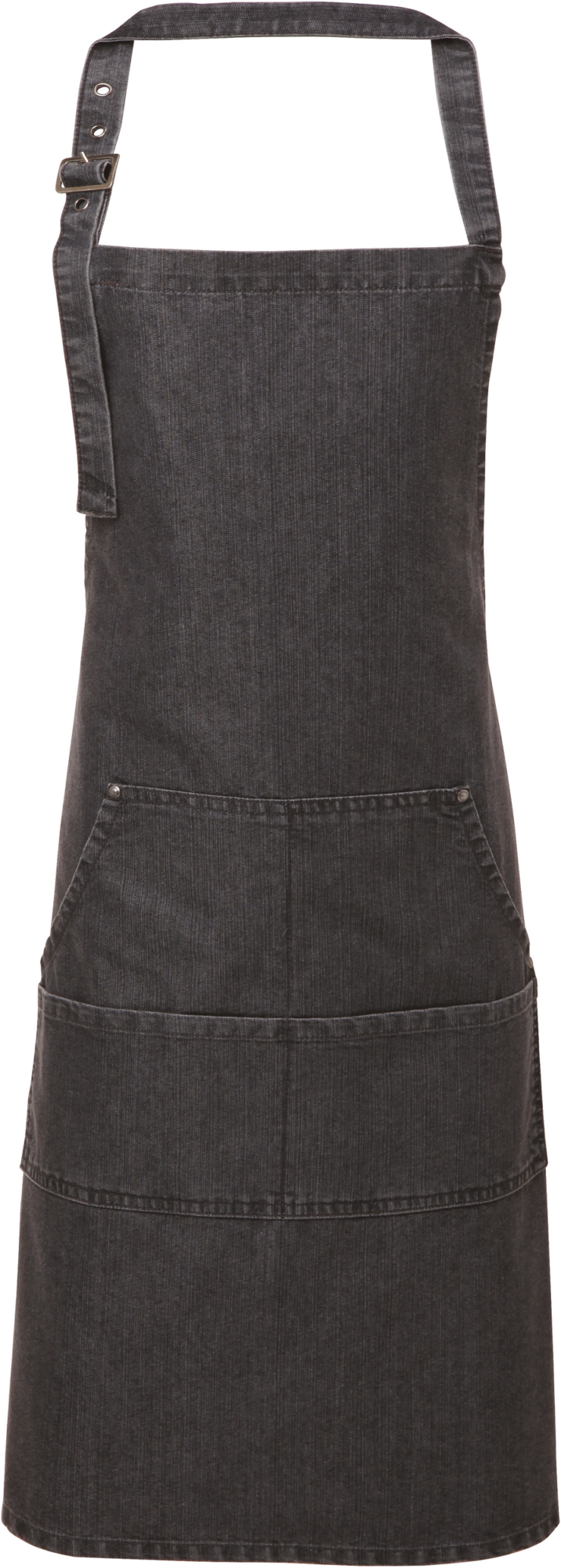 Tablier à bavette "Denim" Premier PR126 Tablier à bavette "Denim" Premier PR126