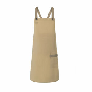 Tablier à bavette Urban-Look avec bretelles croisées et poche Karlowsky Bib Apron With Cross Straps And Pocket