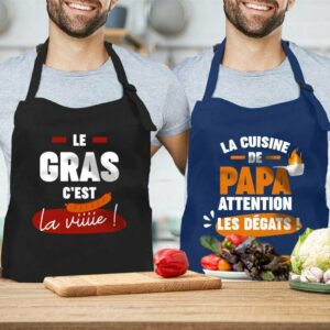 Tablier Coloré Fantaisie Affectif