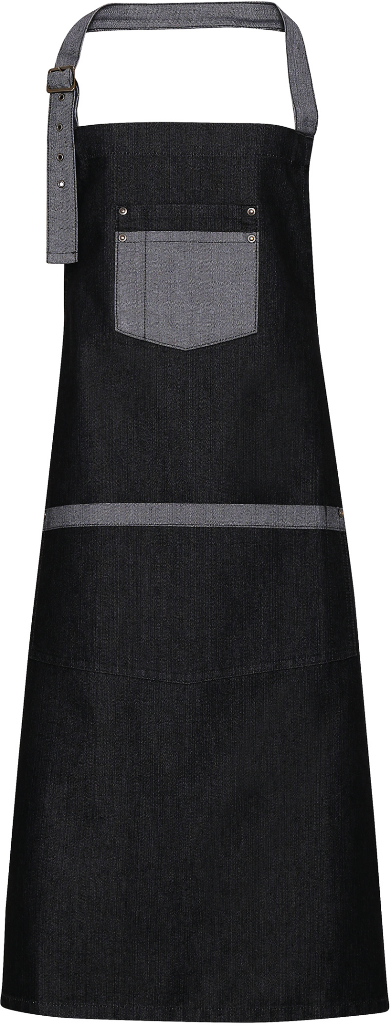Tablier Denim à bavette "Domain" Premier PR127 Tablier Denim à bavette "Domain" Premier PR127