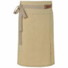 Tablier mi-long en polyester recyclé Karlowsky Waist Apron Green-Generation