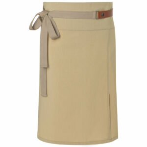 Tablier mi-long en polyester recyclé Karlowsky Waist Apron Green-Generation