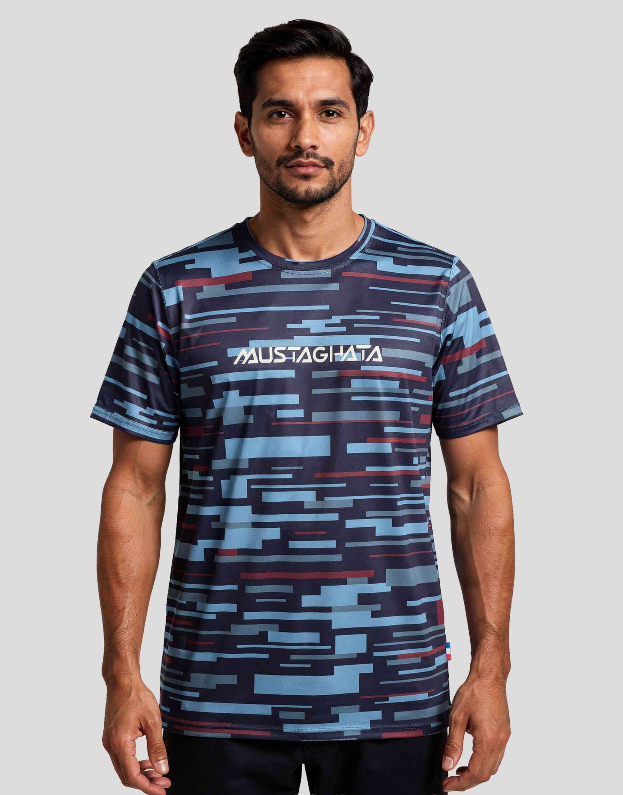 Tee-shirt running homme imprimé fabriqué en France Tabor Tee-shirt running homme imprimé fabriqué en France Tabor