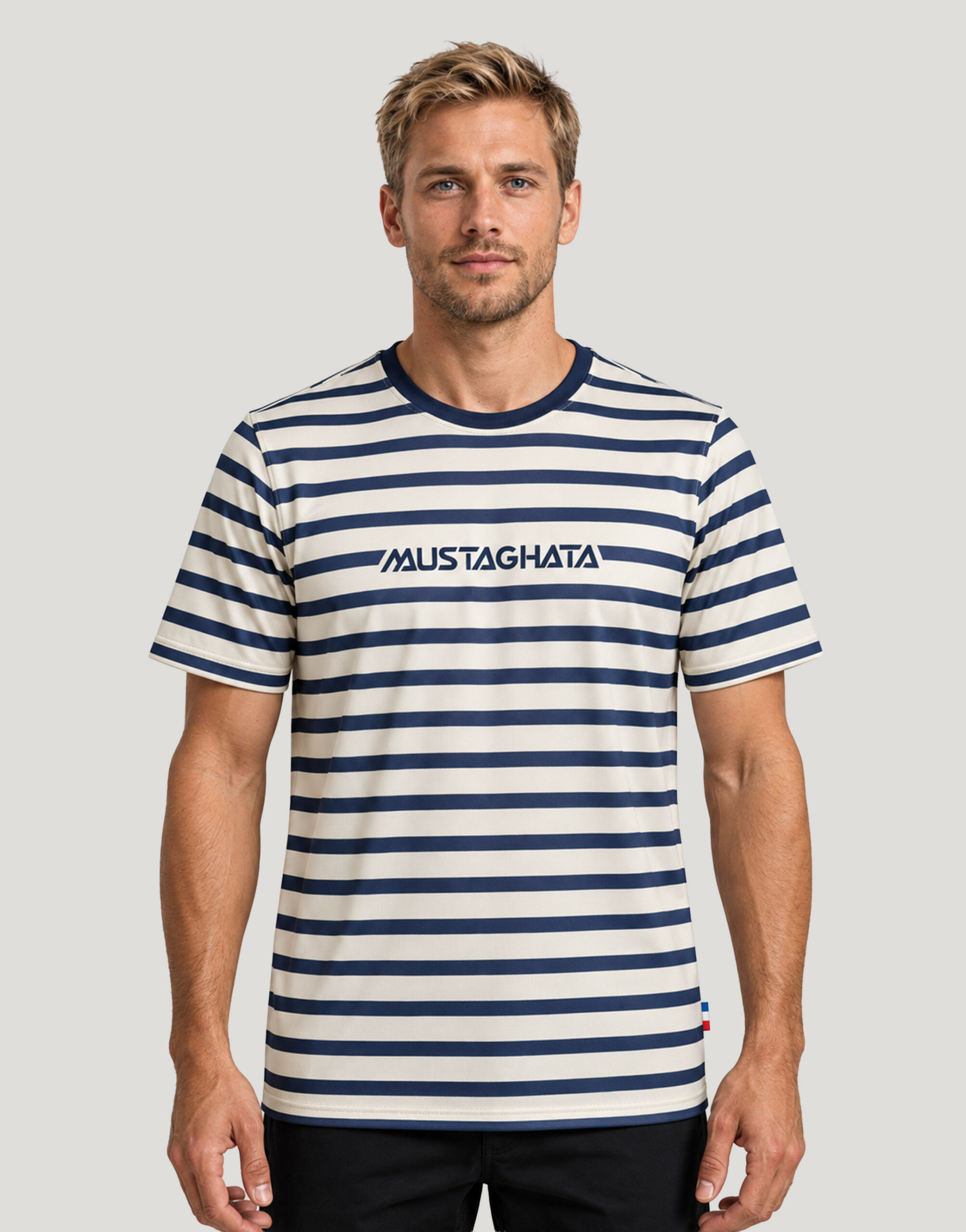 Tee-shirt running homme imprimé fabriqué en France Tabor Tee-shirt running homme imprimé fabriqué en France Tabor – vue 2