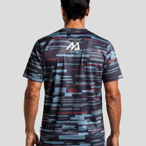 Tee-shirt running homme imprimé fabriqué en France Tabor – vue 4