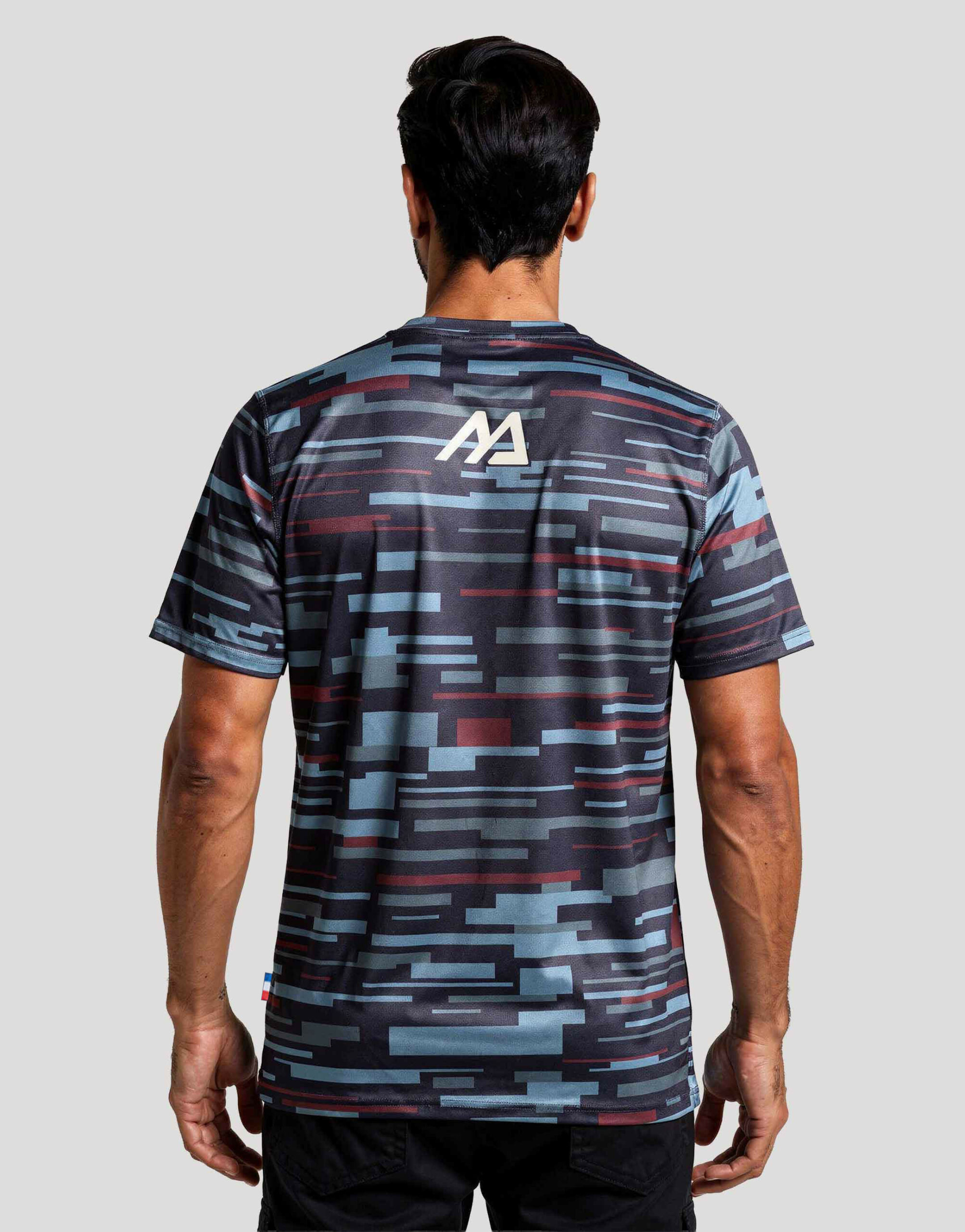 Tee-shirt running homme imprimé fabriqué en France Tabor Tee-shirt running homme imprimé fabriqué en France Tabor – vue 4