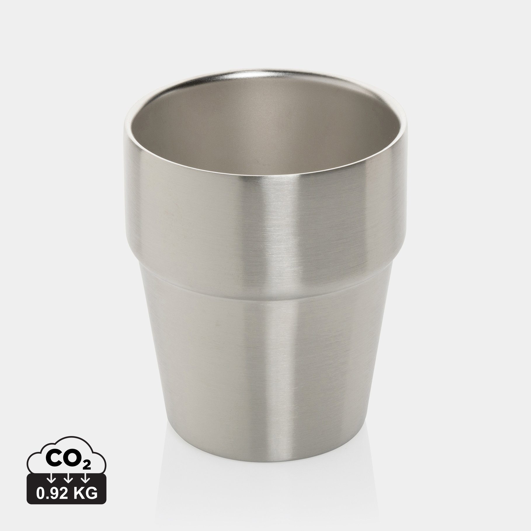 Tasse à café 300ml à double paroi en acier RCS Clark Tasse à café 300ml à double paroi en acier RCS Clark