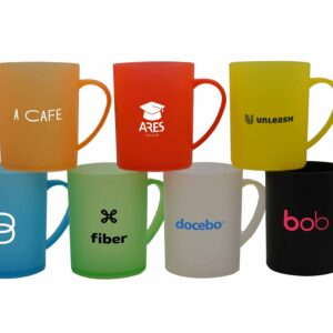 Tasse en plastique de couleurs givres assorties WASAT, 250 ml